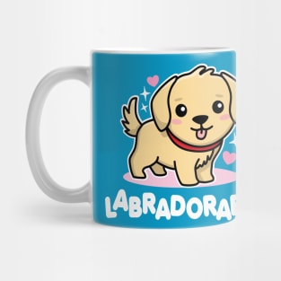 Labradorable Cute Kawaii Labrador Dog Mug